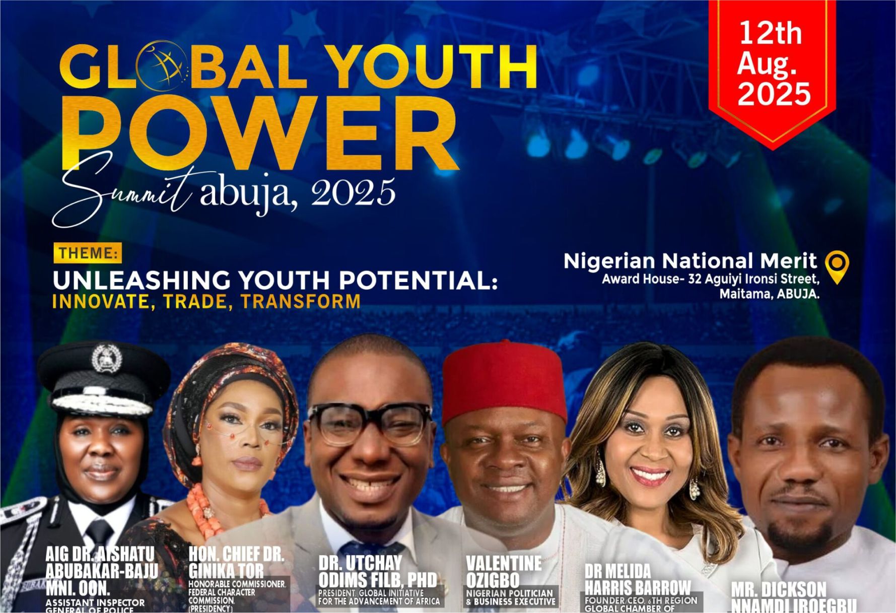 Dr Utchay Website Blog 1 Global Youth Power Summit Group Flyer