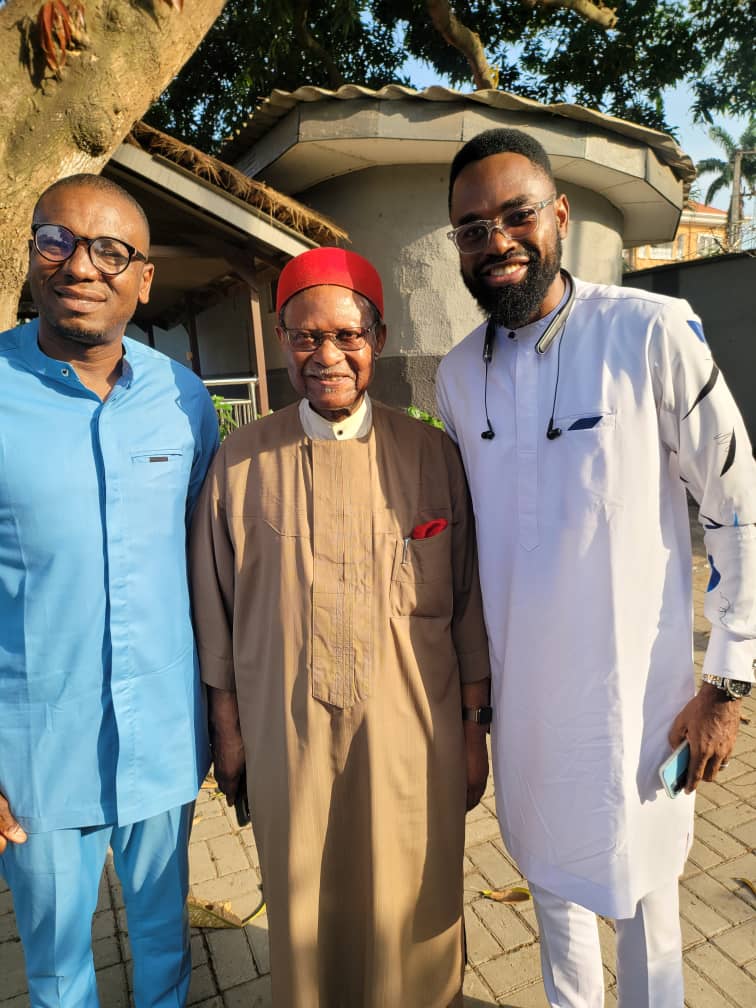Dr utchay odims,Chief emeka ayaoku(Former commonwealth secretary general)Dr david james