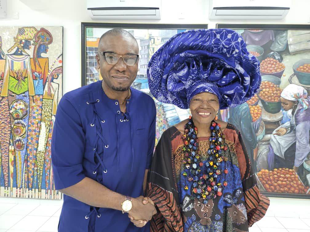 Dr utchay odims & Aunty nike ceo nike Art gallery